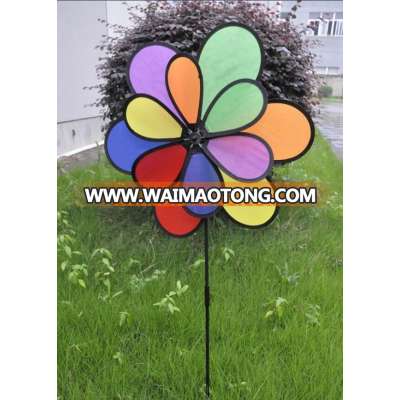 Cheapest garden flower toy pinwheel windmill